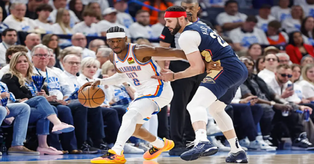 OKC Thunder vs New Orleans Pelicans Match Player Stats